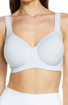 Wacoal Lindsay Sport Underwire T-shirt Bra In Arctic Ice