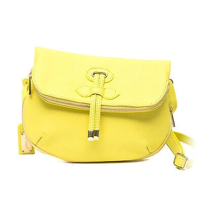 Pre-owned Trussardi Bag Woman D66trc1016-giallo Interior-material: Fabric, Interior-color