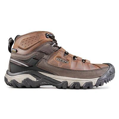 Pre-owned Keen Mens Targhee Mid Waterproof Outdoor Boots Tan Brown