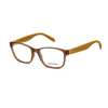 CALVIN KLEIN UNISEX BROWN RECTANGULAR EYEGLASS FRAMES CK589021053