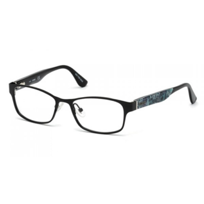 Guess Unisex Black Square Eyeglass Frames Gu260800252