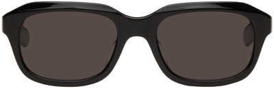 Flatlist Eyewear Black Sammys Sunglasses In Solid Black / Solid