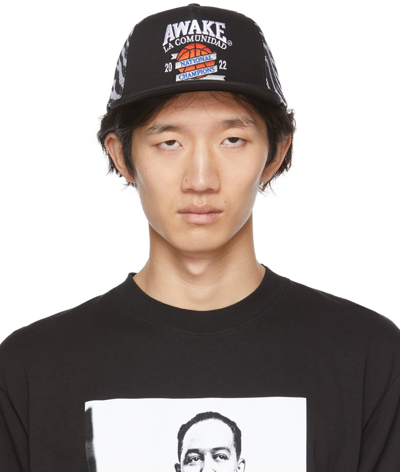 Awake Ny Black National Champions Trucker Cap | ModeSens