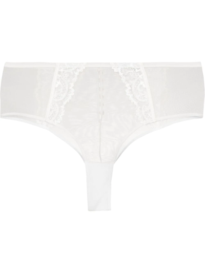 Kiki De Montparnasse High-waisted Briefs In Neutrals