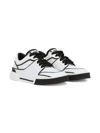 Dolce & Gabbana Leather Portofino New Roma Sneakers In White