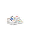 DOLCE & GABBANA GRAFFITI-PRINT TOUCH-STRAP SNEAKERS