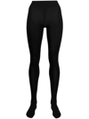Falke Soft Merino Wool Blend Tights In Black