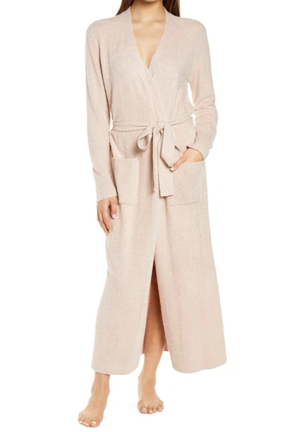 Barefoot Dreams Cozychic Ultra Lite™ Long Dressing Gown In Dusty Mauve