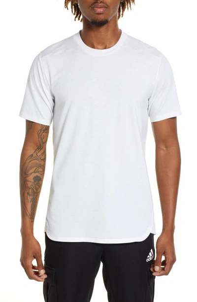 Adidas Originals Designed For Training T-shirt In White