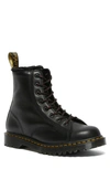 DR. MARTENS' BARTON HUDSWELL GEUINE SHEARLING LINED COMBAT BOOT