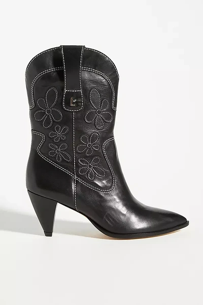 Larroude Larroudé Thelma Boots In Black