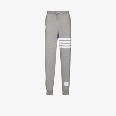 THOM BROWNE CLASSIC 4-BAR COTTON TRACK PANTS - MEN'S - COTTON,MJQ008H0053518575059