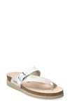 Mephisto Helen Mix Sandal In White Multicolored