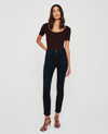 Ag Mari High Waist Ankle Slim Straight Leg Jeans In Plaza