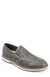 Vance Co. Men's Harrison Slip-on Casual Loafers In Grey