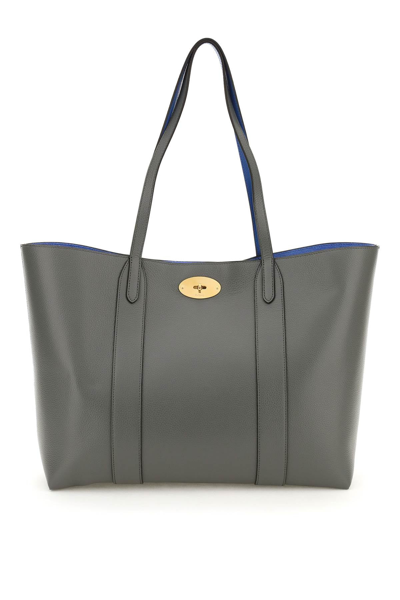 Mulberry Bayswater Tote Bag In Grey,blue