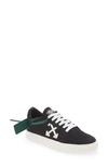 Off-white Black Low Vulcanized Canvas Sneakers In Nero