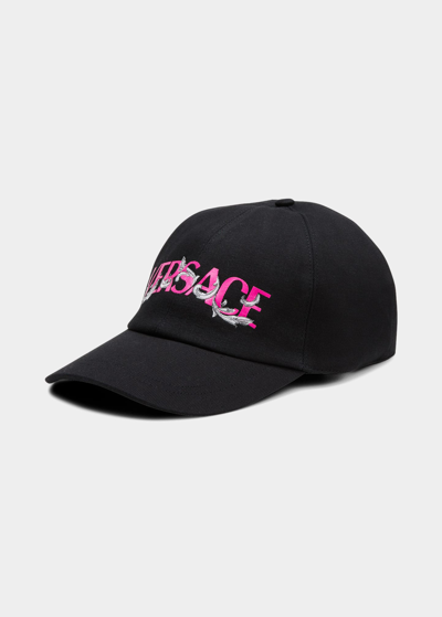 VERSACE LOGO BAROCCO BASEBALL CAP