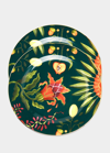 La Doublej Dragonfruit-print Set Of Two Dessert Plates