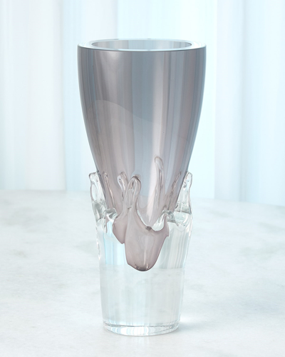William D Scott Emergence Grey Vase