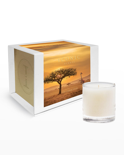 Iconic Scents 3 Oz. Amber Dusk Candle