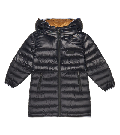 Molo Kids' Helin Puffer Coat In Black