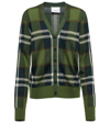 BURBERRY VINTAGE CHECK WOOL-BLEND CARDIGAN