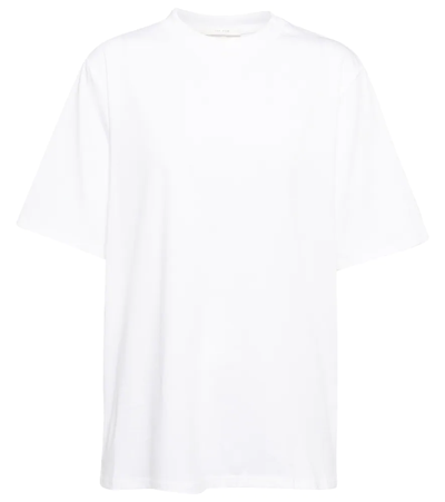 The Row Chiara Cotton T-shirt In White