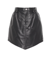 ALEXANDRE VAUTHIER LEATHER MINISKIRT