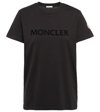 MONCLER LOGO COTTON JERSEY T-SHIRT