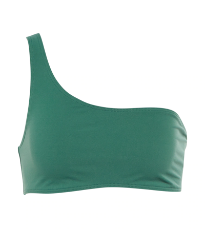 Ulla Johnson Women's Reina Asymmetric Bikini Top In Green