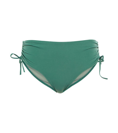 Ulla Johnson Lyria Tie-side Bikini Bottoms In Green