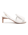 Jacquemus Les Sandales Cuscinu Leather Sandal In White