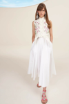 Giambattista Valli Collared Sleeveless Midi Dress
