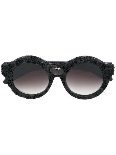 Kuboraum Gradient Sunglasses - Black