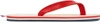 Thom Browne Striped Tab Flip Flops In Red