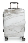 CALPAK ASTYLL 22-INCH ROLLING SPINNER SUITCASE,LAT1020-MIDNIGHT-MARBLE