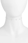 Argento Vivo ARGENTO VIVO BAR STATION CHAIN CHOKER,810885G