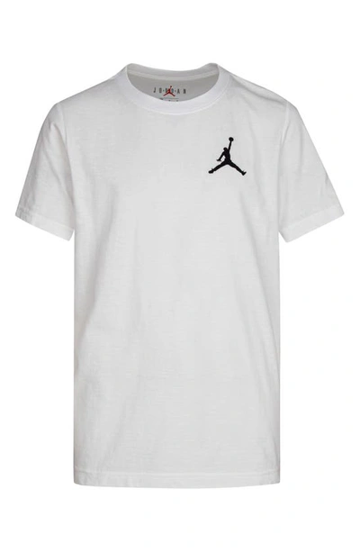 Jordan Kids' Jumpman Air Emb T-shirt In White