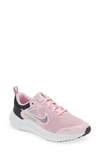 Nike Kids' Donwshifter 12 Sneaker In Pink Foam/black/flat Pewter