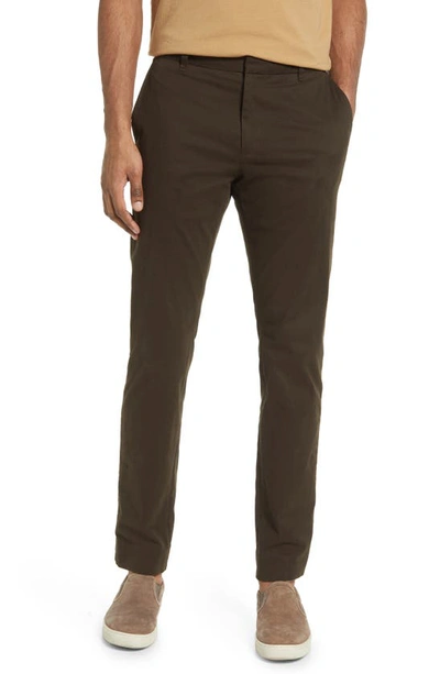 Vince Griffith Lightweight Chinos In Trail Green