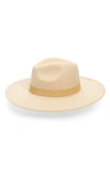 Treasure & Bond Felt Panama Hat In Camel Light