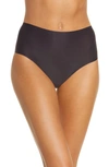 Chantelle Lingerie Chantelle Intimates Soft Stretch Seamless Retro Thong In Ink