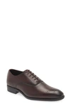 Nordstrom Denver Medallion Toe Oxford In Burgundy Leather