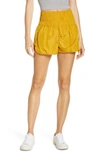 Free People Fp Movement The Way Home Shorts In Honey Mallow