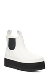 Ugg Neumel Platform Chelsea Boot In White