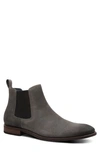 Blake Mckay York Suede Chelsea Boot In Charcoal Suede