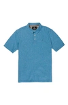 Volcom Kids' Wowzer Polo In Blue Drift