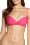 Skarlett Blue Minx Multi Way Underwire T-shirt Bra In Pop Pink/ Bright Poppy