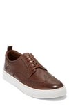 Cole Haan Grand Series Winslow Wingtip Sneaker In British Tan